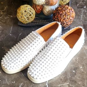 Christian Louboutin Mens Spiked Sneaker Size 43 EU or 9.5 in US